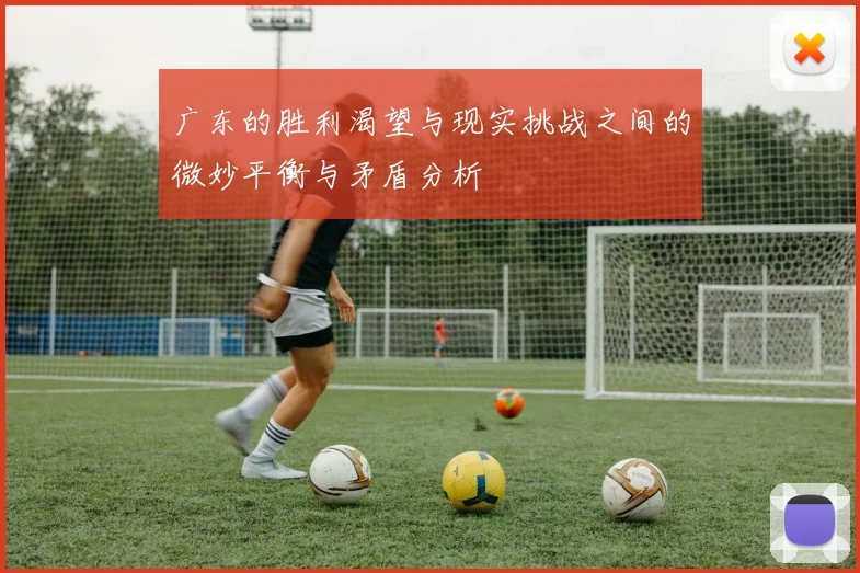 广东的胜利渴望与现实挑战之间的微妙平衡与矛盾分析